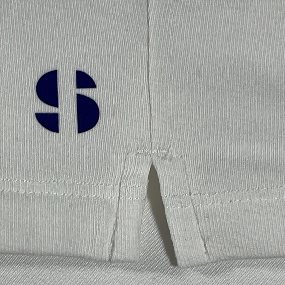 Sports Illustrated womens white pull-on drawstring elastic 5" shorts- size 2X - Picture 8 of 11